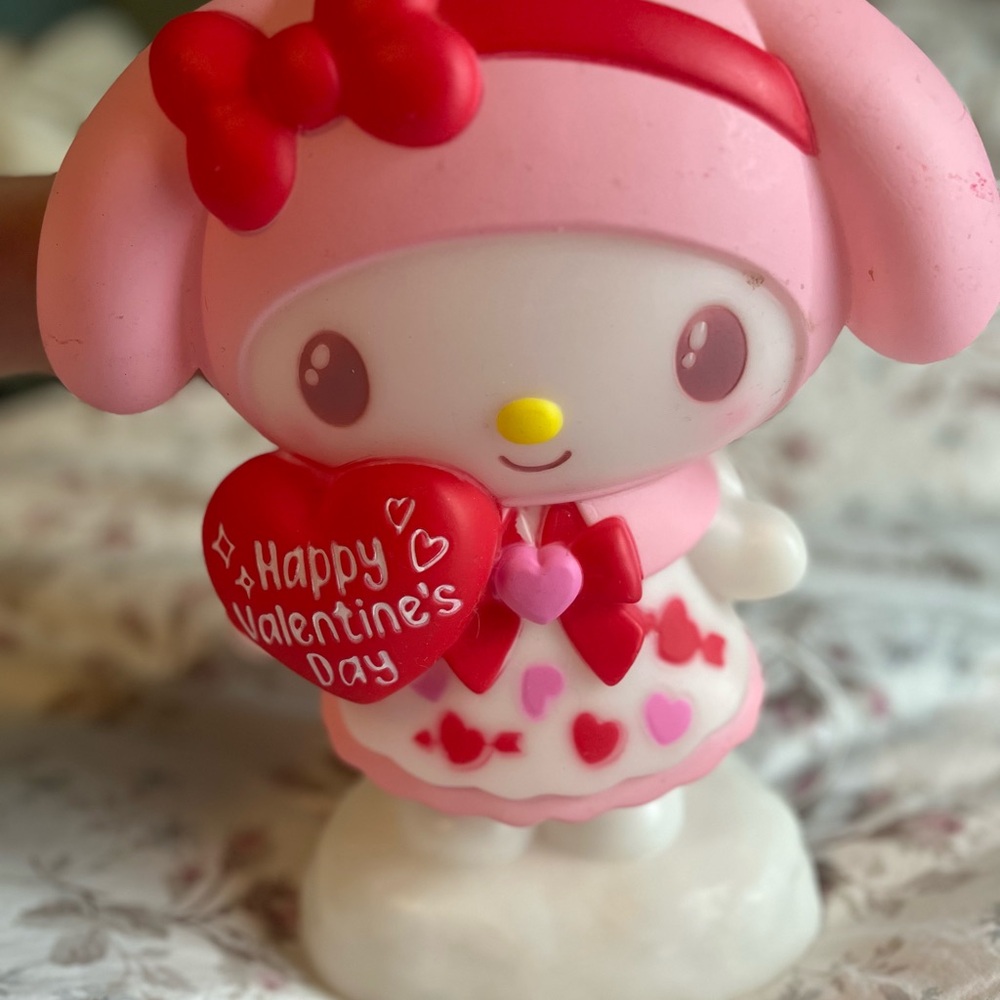 Sanrio My Melody Valentine's Day Blow Mold decoration ❤️🩷(includes LED lighting)